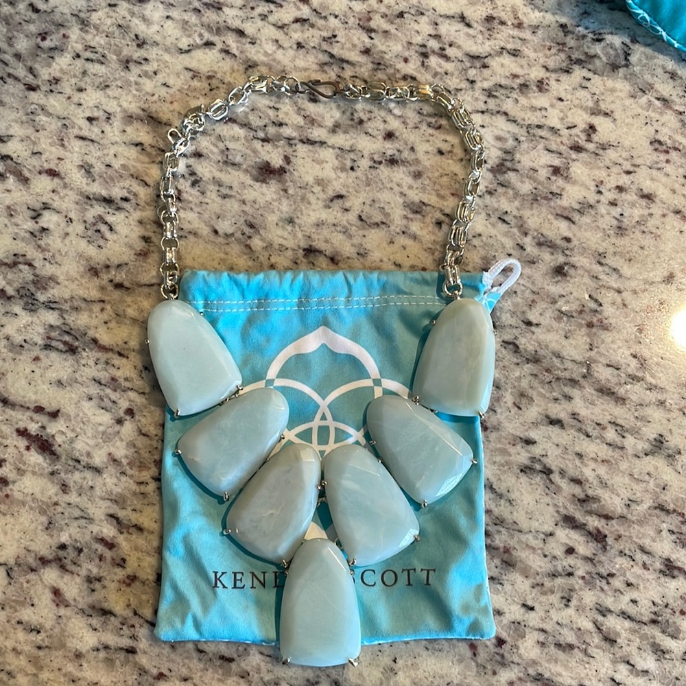 Kendra Scott Amazonite Harlow Necklace